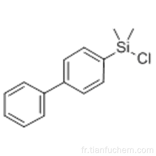 Silane, [1,1&#39;-biphényl] -4-ylchlorodiméthyle- CAS 41081-31-6
